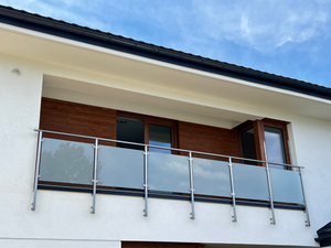 Balustrady szklane