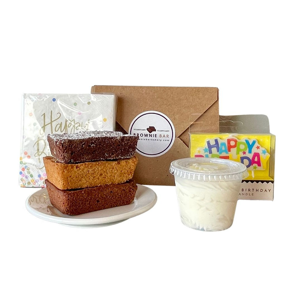 Brownie Birthday Gift Box