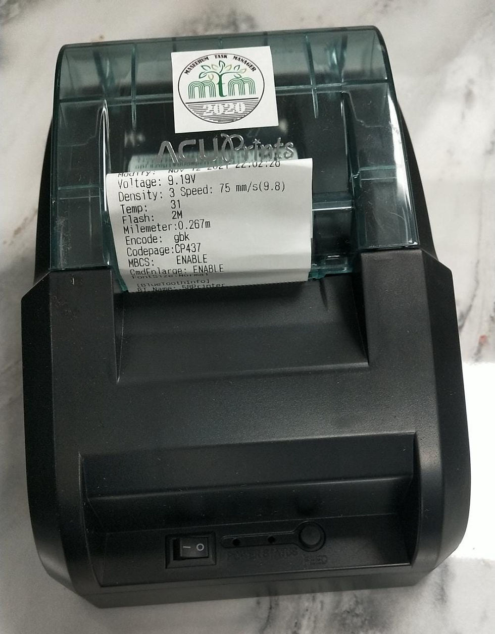 KP206B 58mm Thermal Printer CSP Bank Mitra