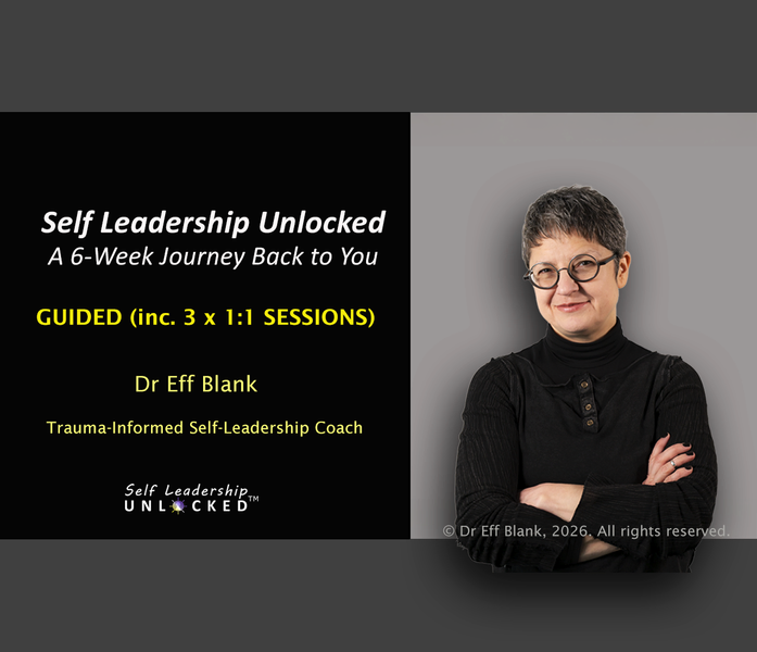 Course thumbnail including course title, author name and portrait (Dr Eff Blank)