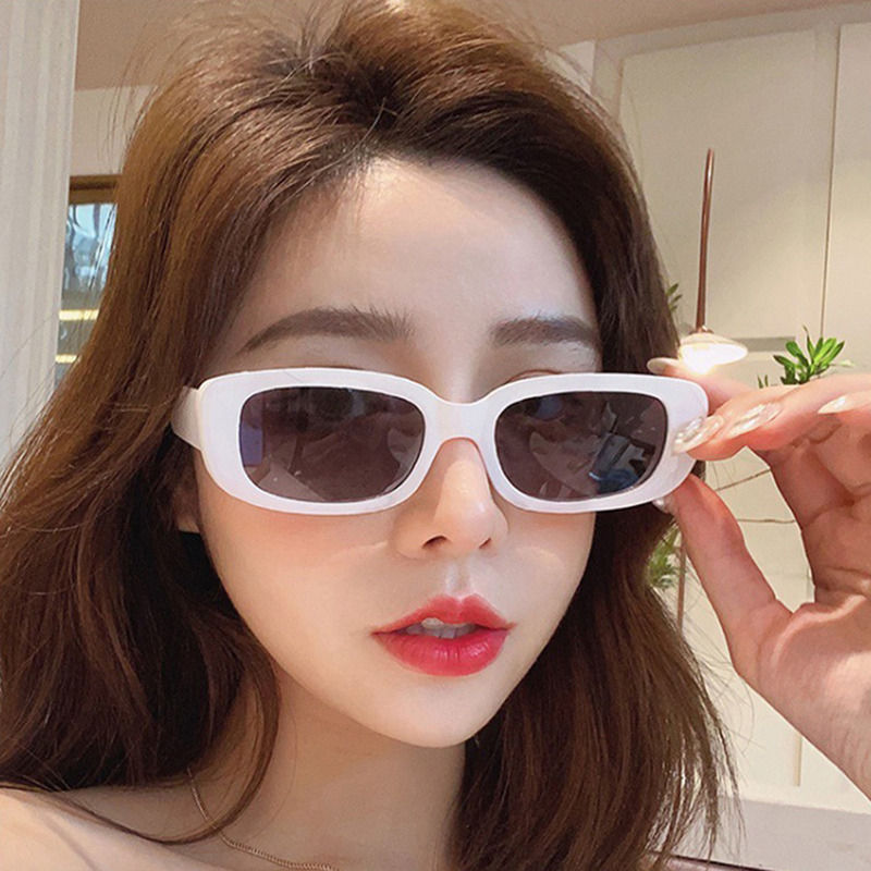 Thumbnail: Fashion Sunglasses Classic Retro Square Glasses Women Brand Vintage Travel Small
