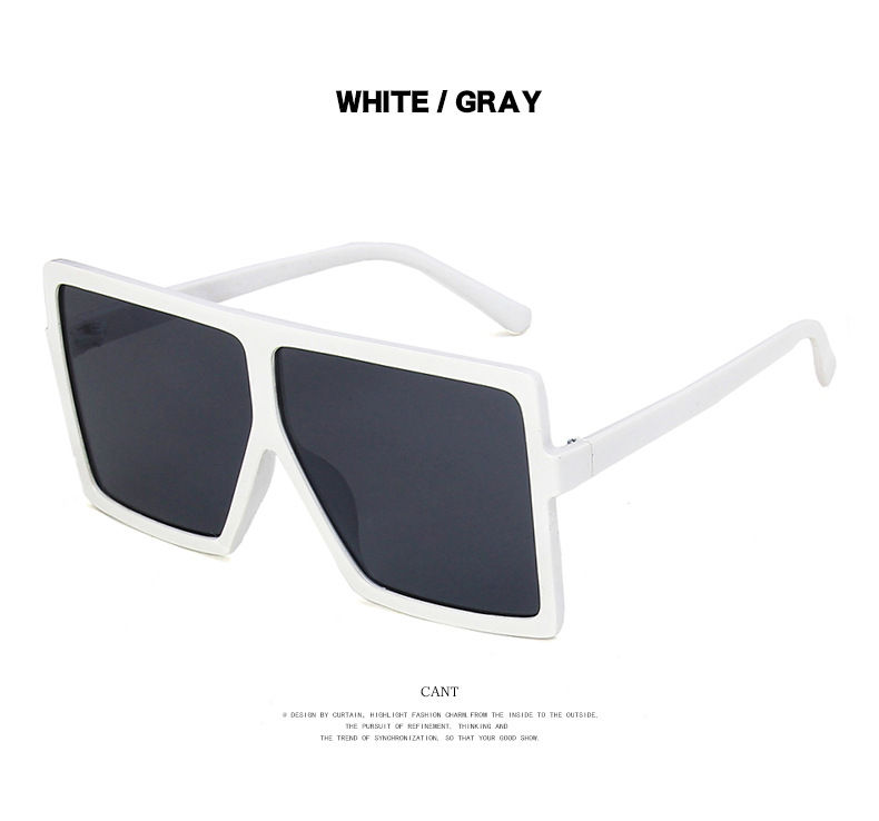 Thumbnail: 2022 Square Women Sun Glasses Female Eyewear Eyeglasses Plastic Frame UV400 Shad