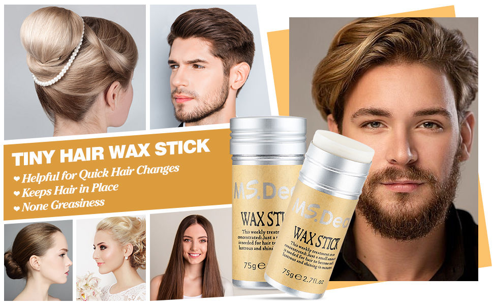 Thumbnail: Smoothing Hair Wax Stick, No Fly Aways