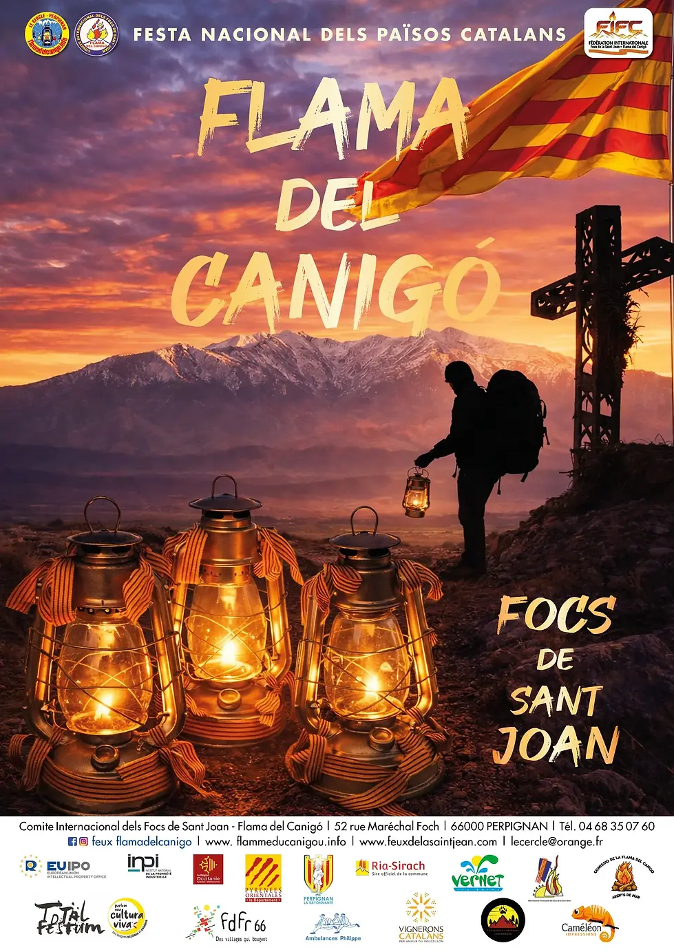 affiche focs st joan flama del canigo 2026.webp