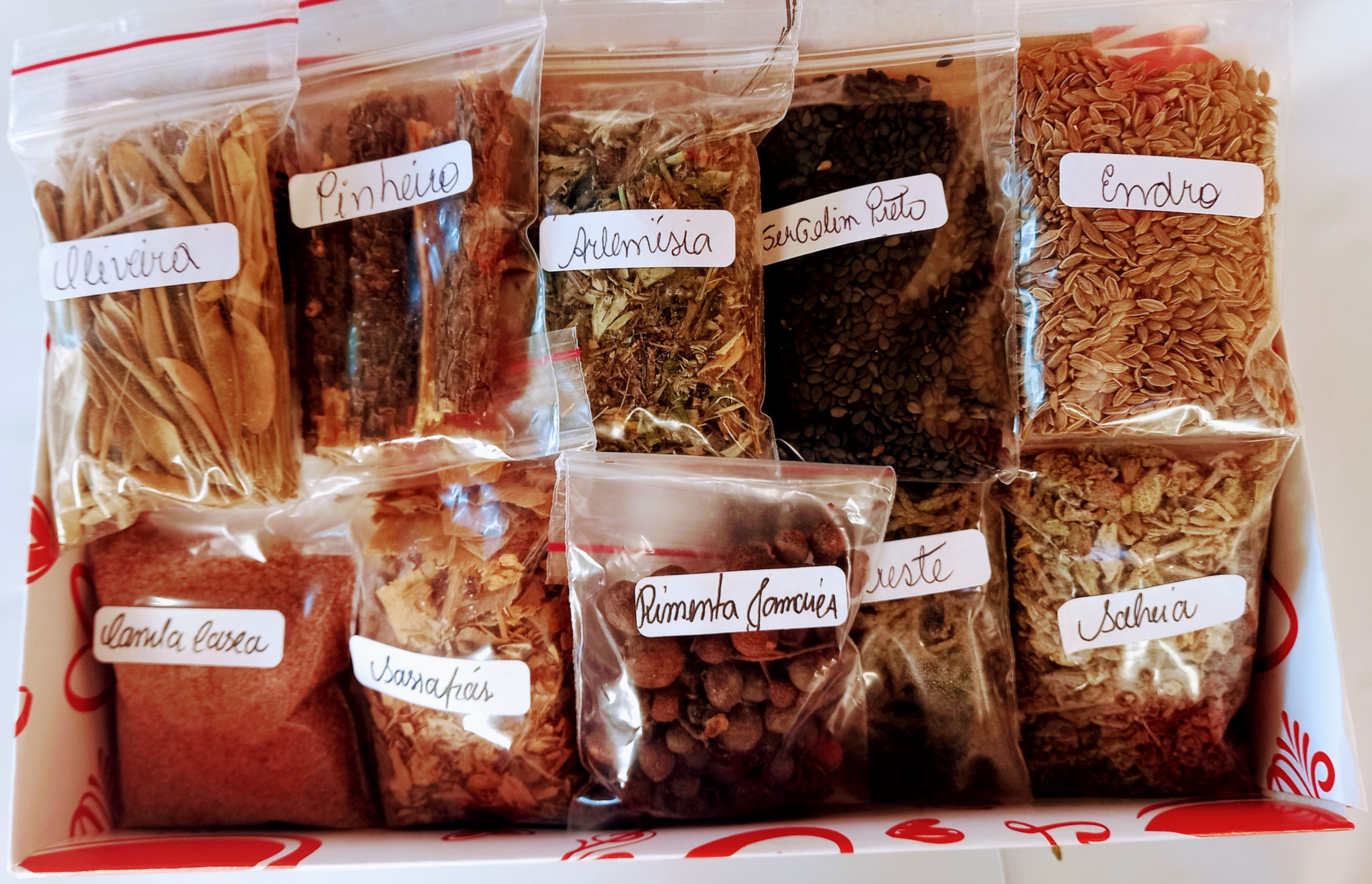 Kit Ervas Selecionas Banhos E Chás N°2