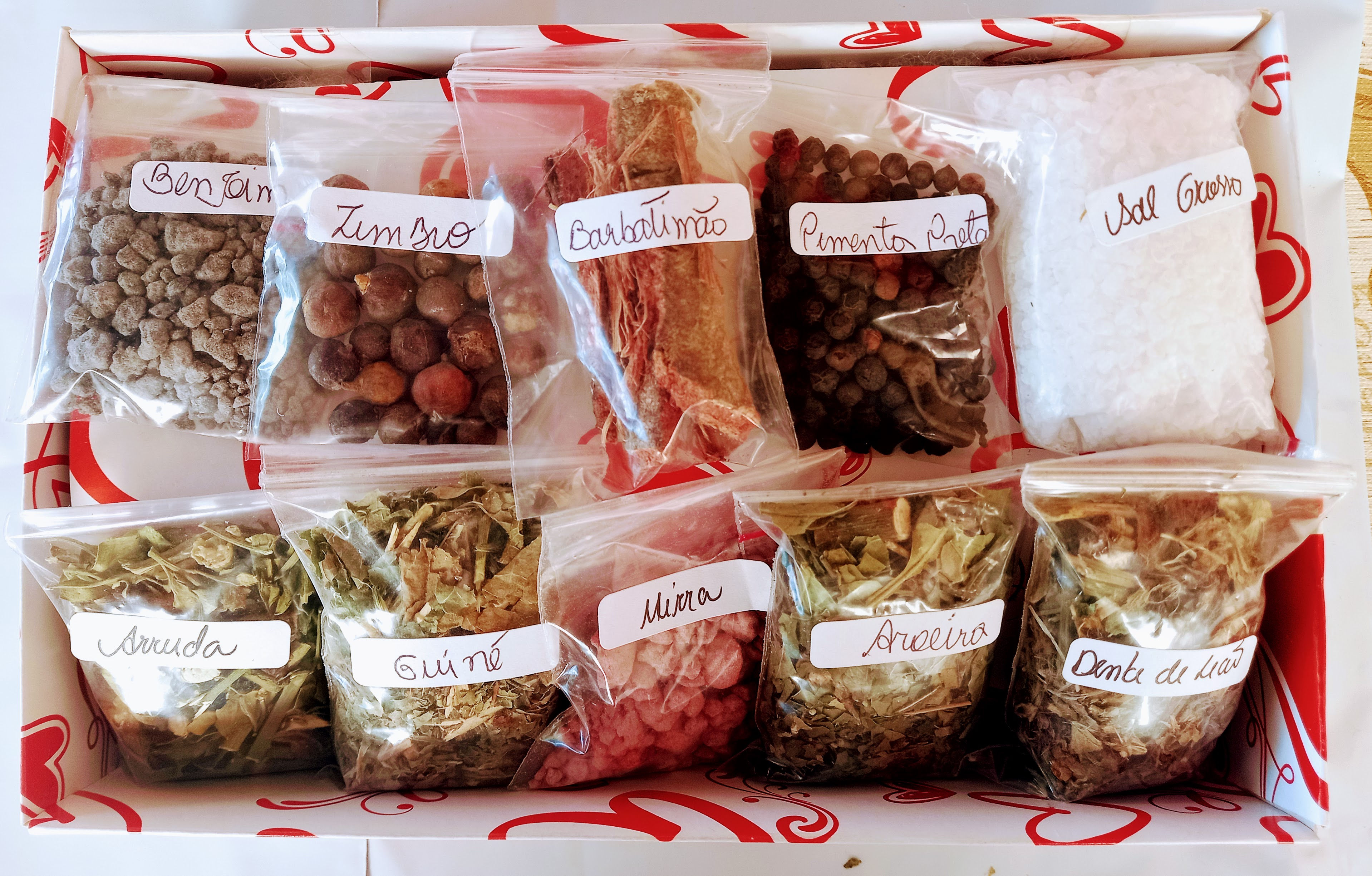 Kit Ervas Selecionadas Banhos E Chás N°4