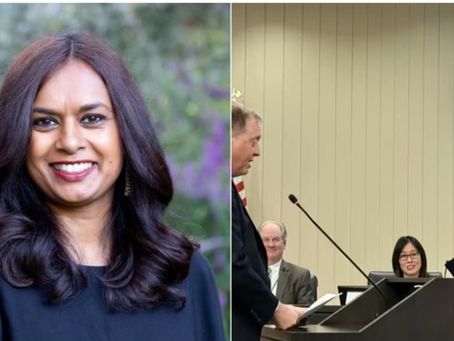 Pranita Venkatesh, a Fijian American of Indian origin, has been sworn in as San Carlos’ youngest mayor following a unanimous council vote. Elected to the City Council in 2022, the former child psychologist brings experience in economic development, community service, and business, with priorities spanning public safety, childcare, housing, and economic stability.