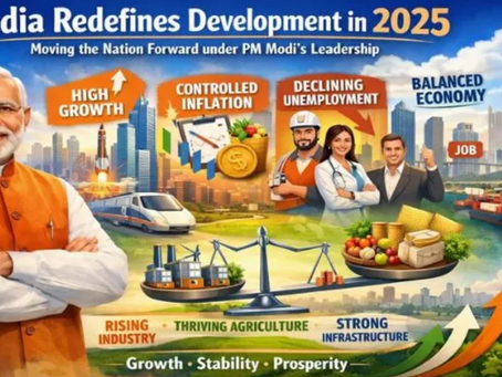 Prime Minister Narendra Modi said 2025 marked a turning point in India’s reform journey, strengthening growth and advancing the Viksit Bharat 2047 vision. Calling it the “Reform Express,” he highlighted youth-led growth, simplified governance, tax and labour reforms, ease of doing business, energy, trade, and education reforms, signalling a shift toward trust-based governance and inviting global partnerships.