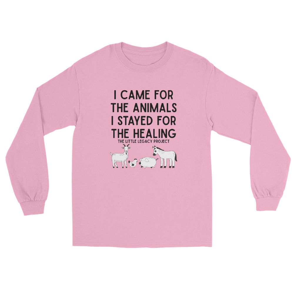 Stayed for the Healing Long Sleeve Shirt