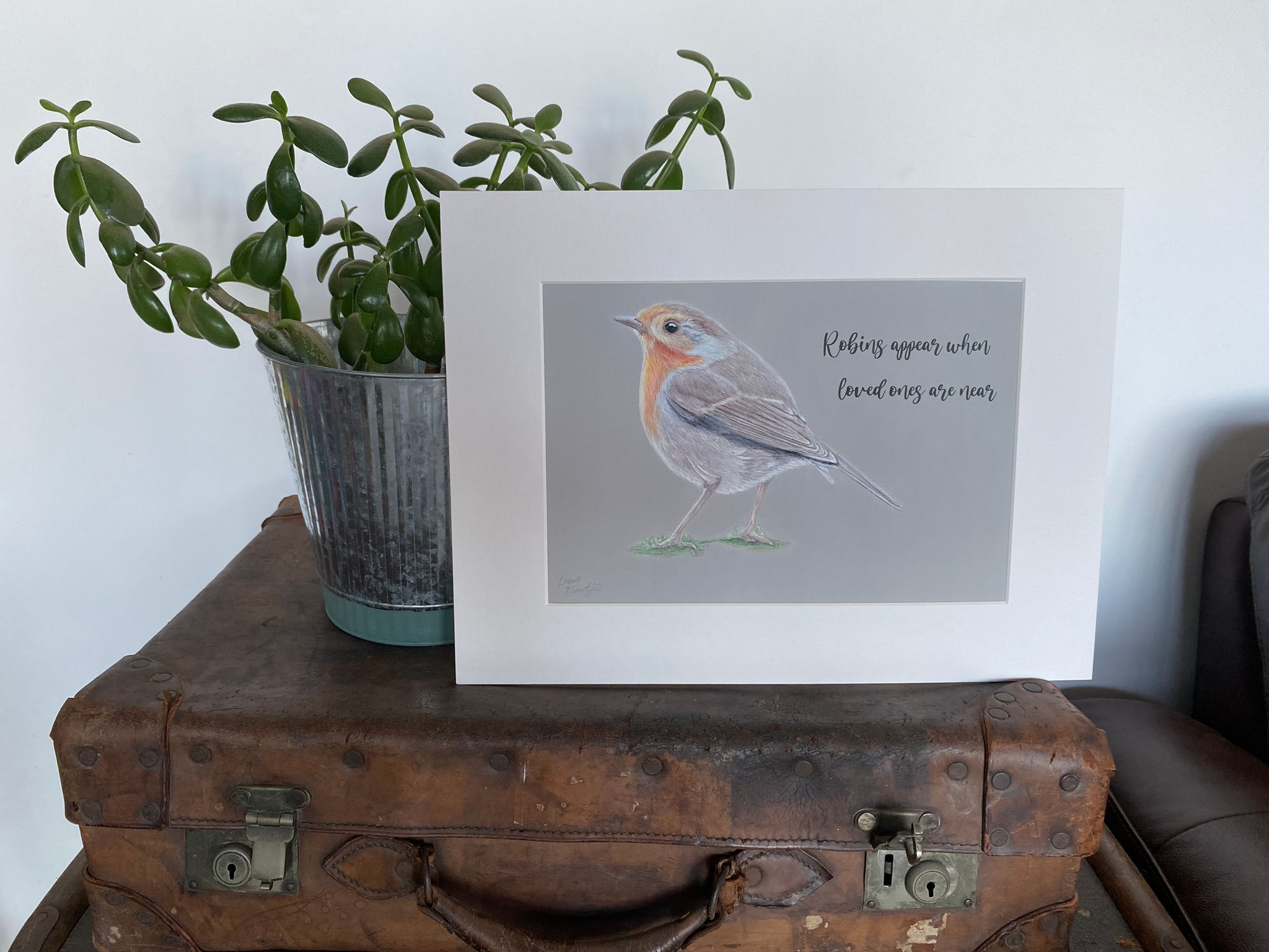 Robins Appear Fine Art Print