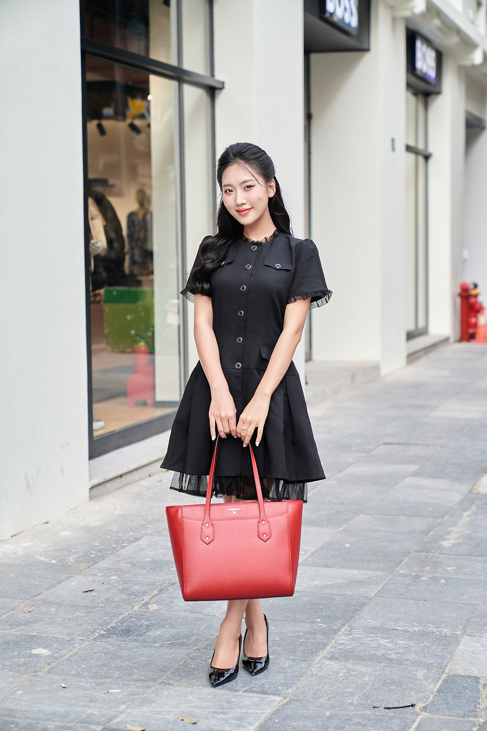 サムネイル： SUNSET - Lucy 32 (Tote)