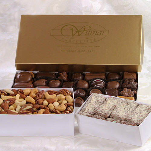 Chocolate & Nut Tower Wilmar Chocolates