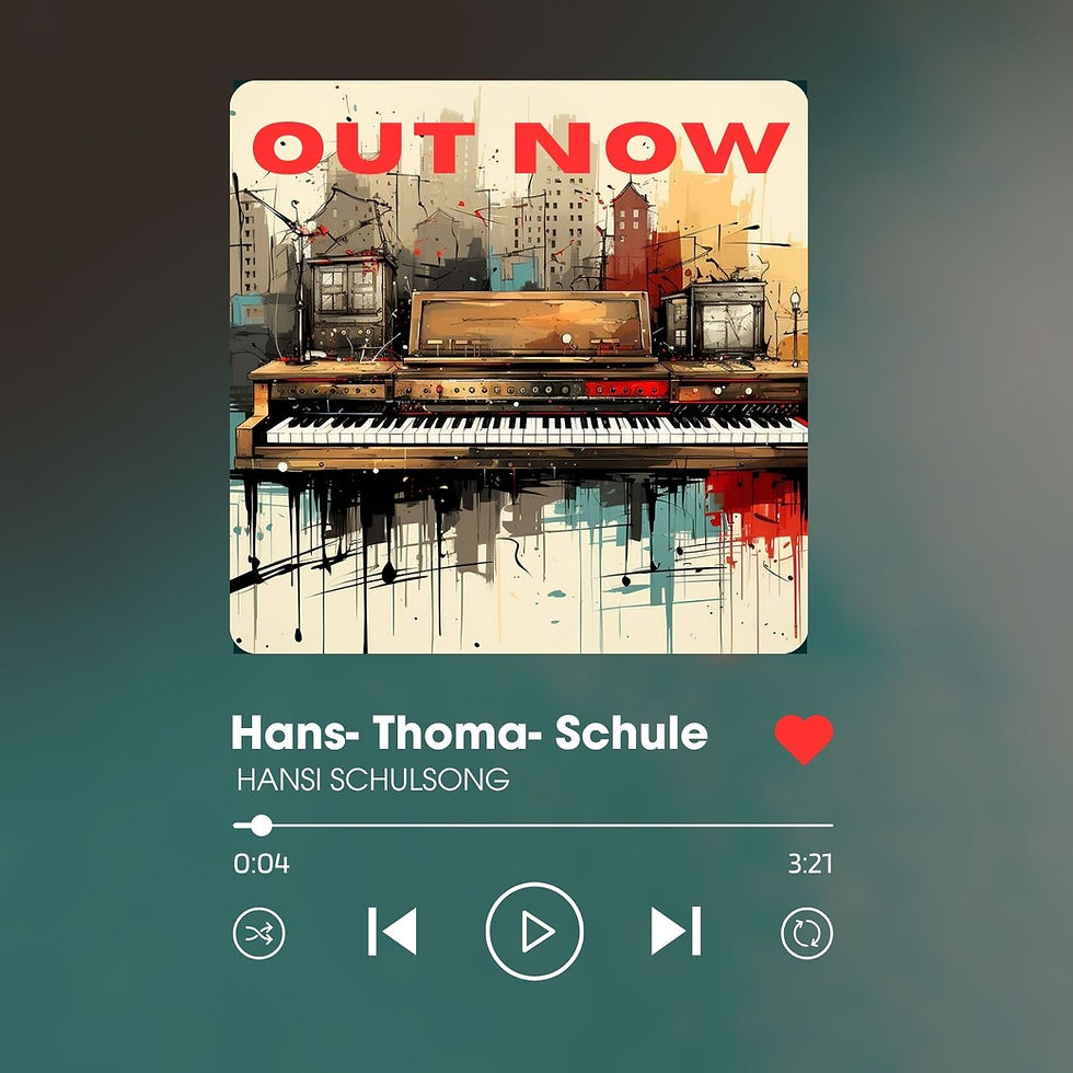 #outnow! Schulsong der Hans-Thoma-Schule veröffentlicht