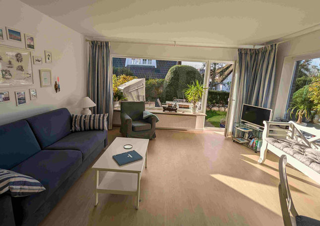 Wohnzimmer Haus Hanne Sylt