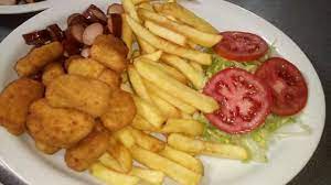 Arranged Food and Objects