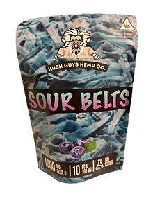 Kush Guys D8 1,000mg Sour Belts 10ct