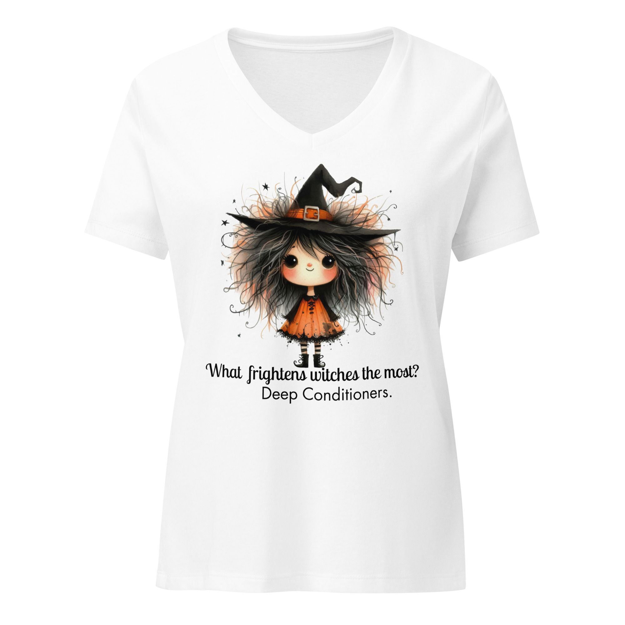 Witch-6 v-neck t-shirt