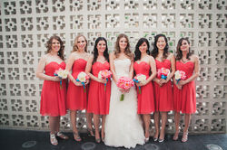 07Whimsical-Colorful-Palm-Springs-Wedding-Zoom-Theory-Photography-bride-bridesmaids-coral