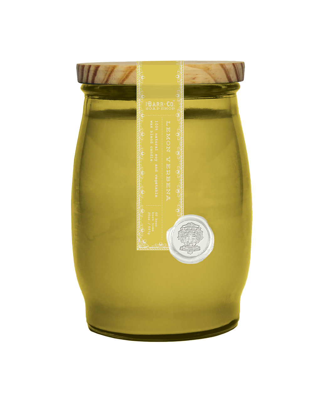 LEMON VERBENA BARREL CANDLE