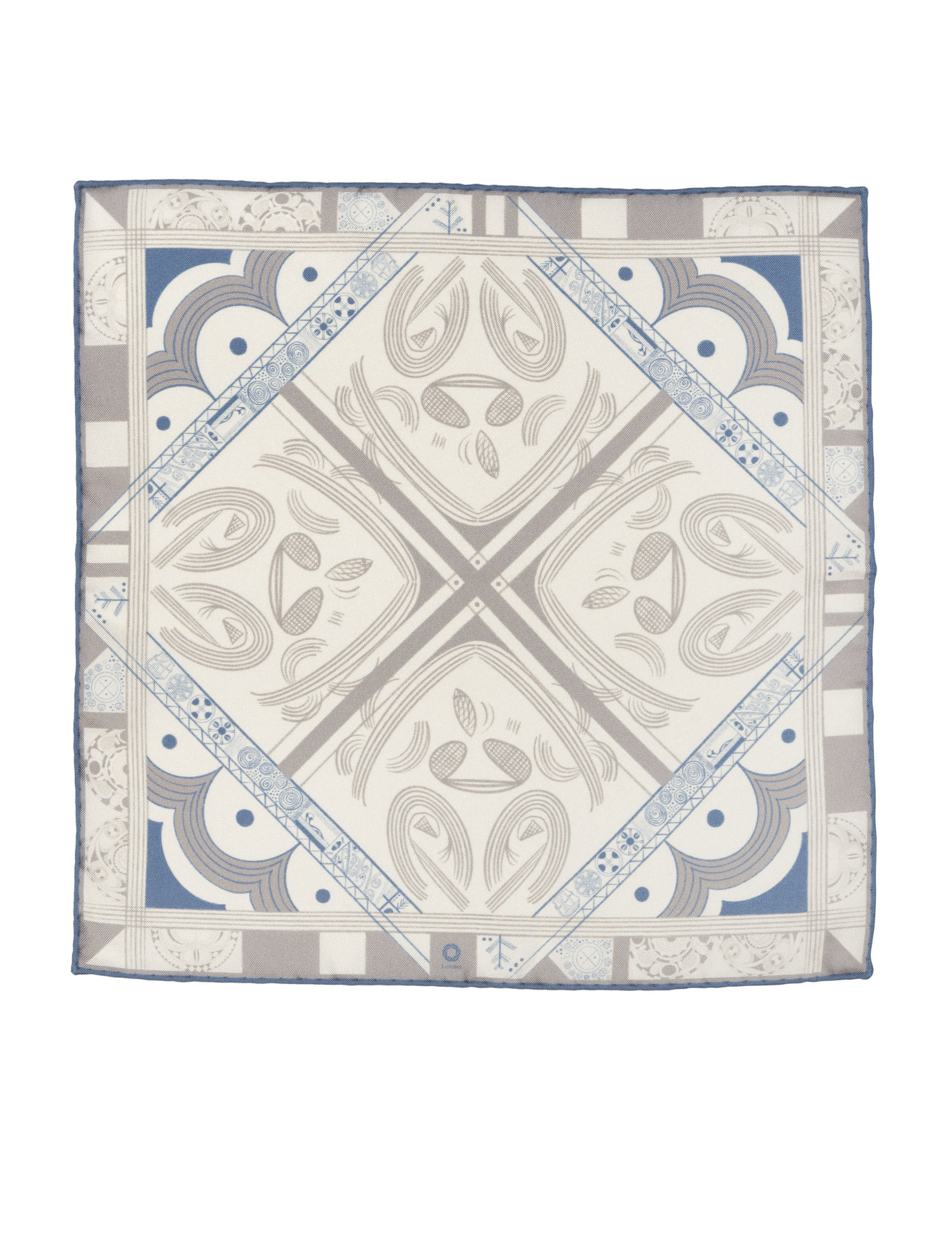 Хустинка паше. Трипільські орнаменти, grey