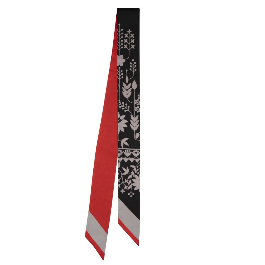 Прев'ю: Стрічка Twilly Sribna Black Red