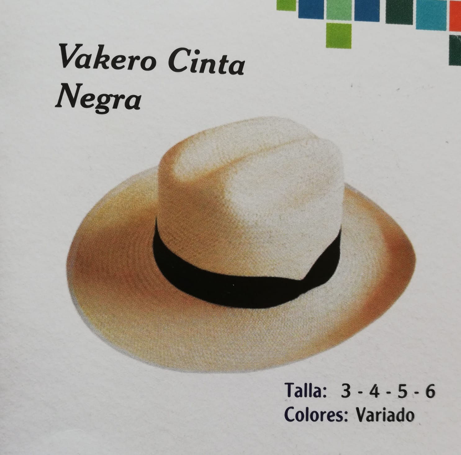 Vaquero cinta negra