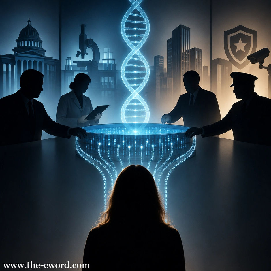 C is for: Coercive Genomics, Surveillance, and Shared Institutional DNA