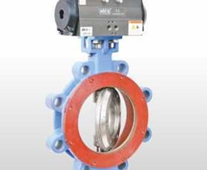 Pneumatic Lug type Butterfly Valve