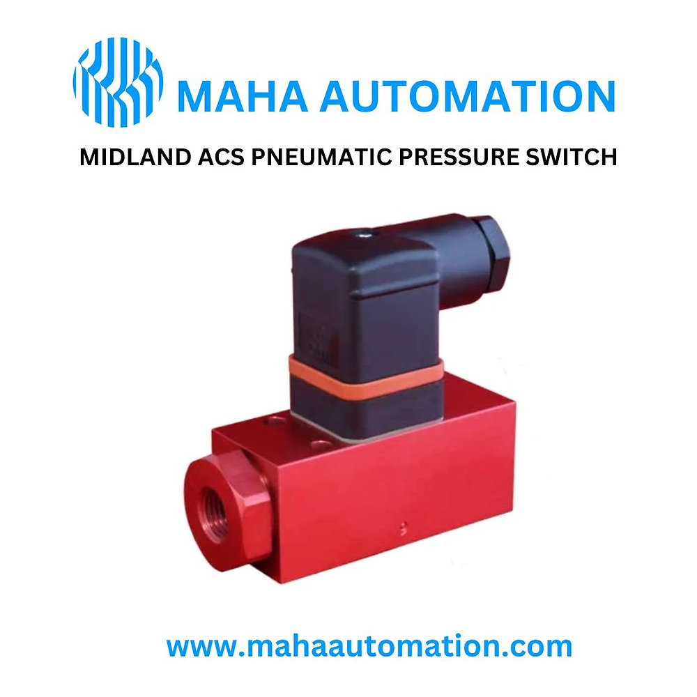 MIDLAND ACS PNEUMATIC PRESSURE SWITCH