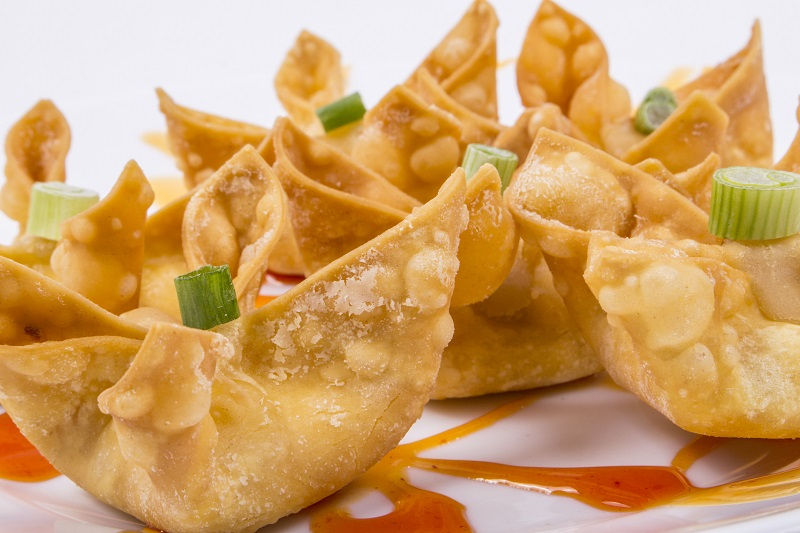 Crab wontons