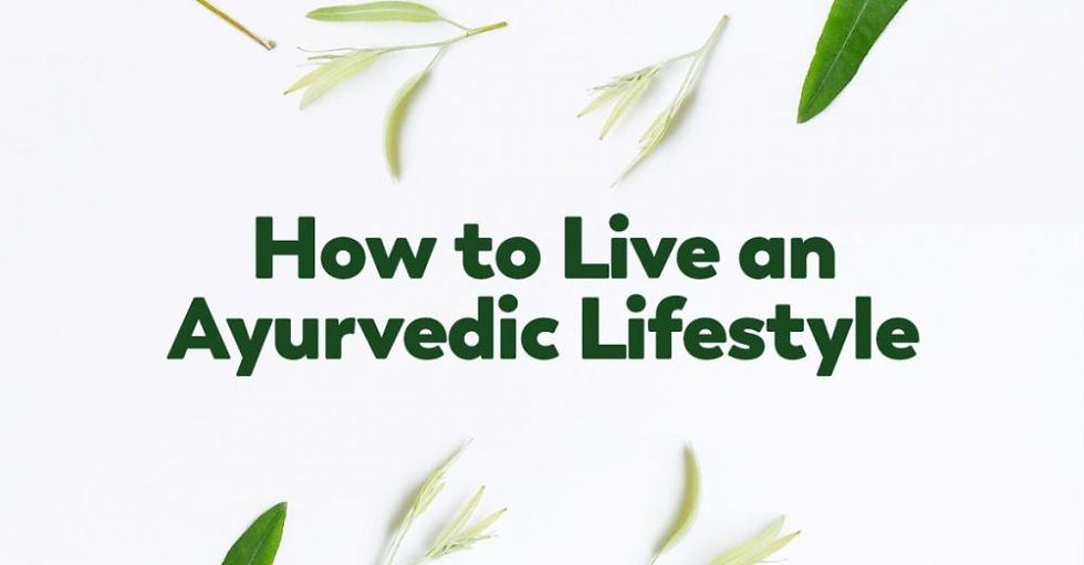 live-an-ayurvedic-lifestyle