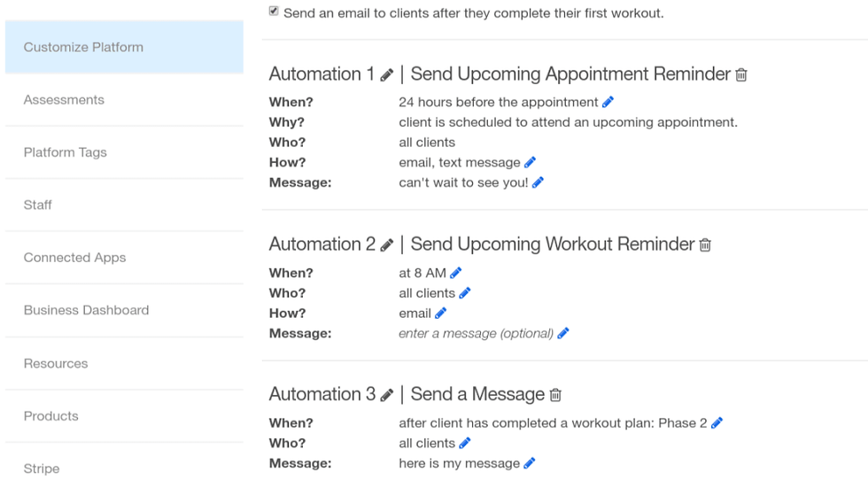 Automation Screenshot