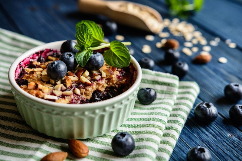 blueberry crisp