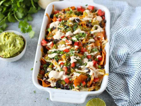 Loaded Sweet Potato Nachos – The Real Food Dietitians