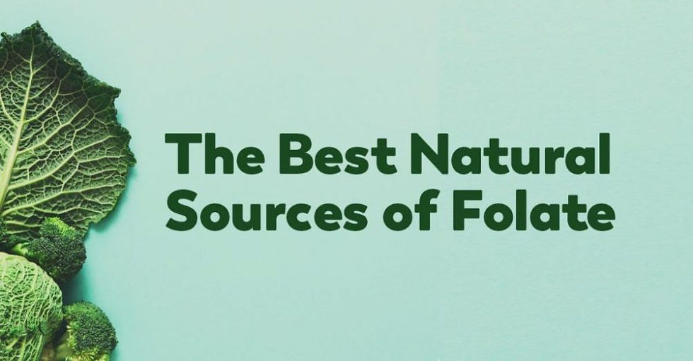 natural sources of folate