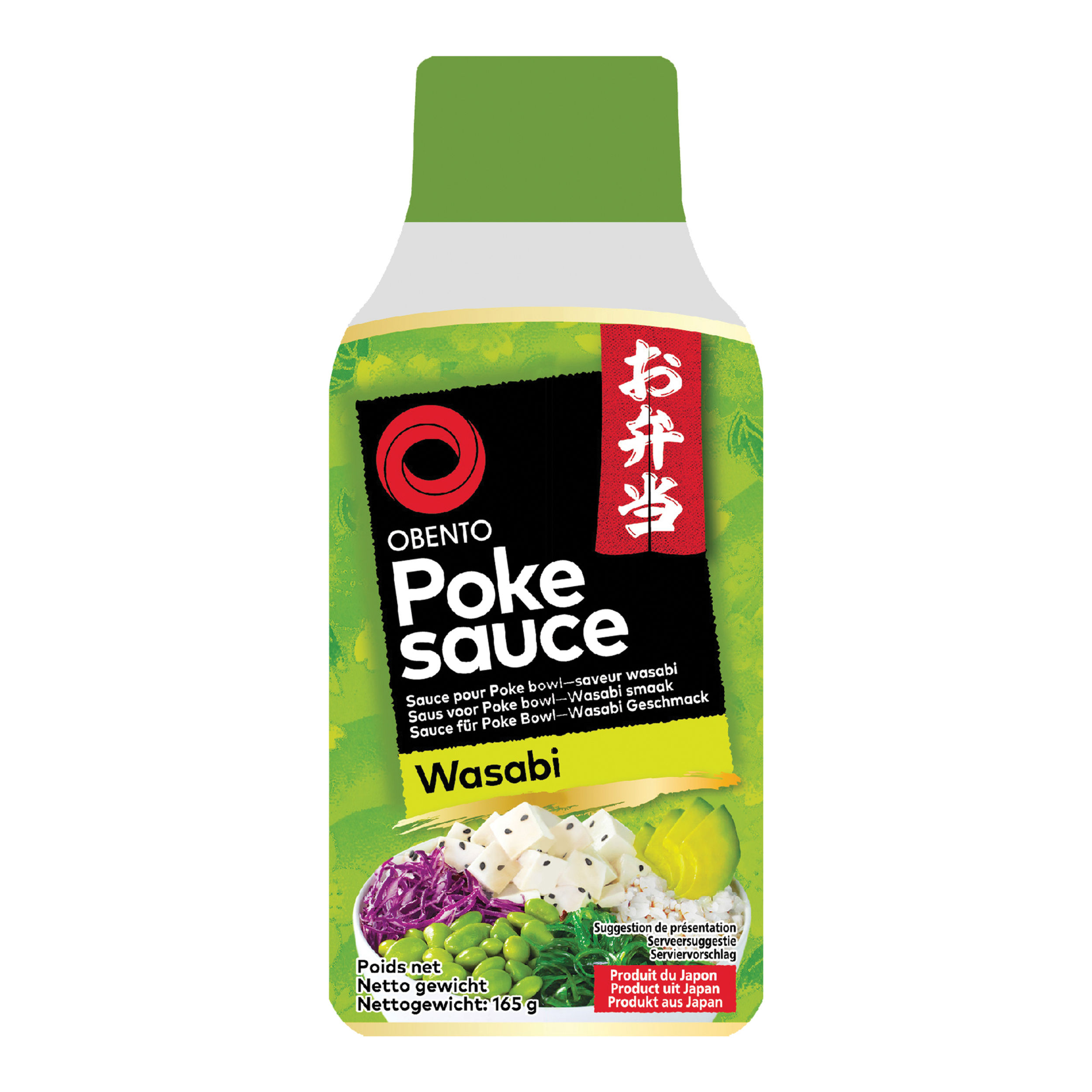 Sauce Poke Wasabi, 165g Obento