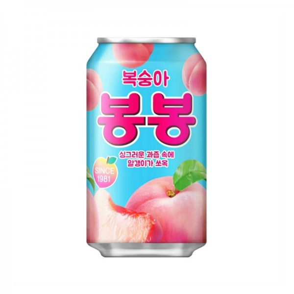 Boisson au jus de pêche Haitai 340 ml