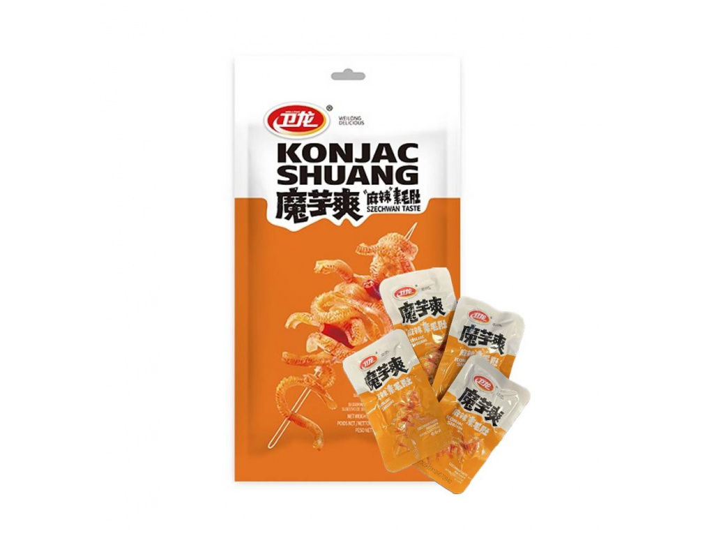 Snack de Konjac Shuang Sichuan 252g Weilong