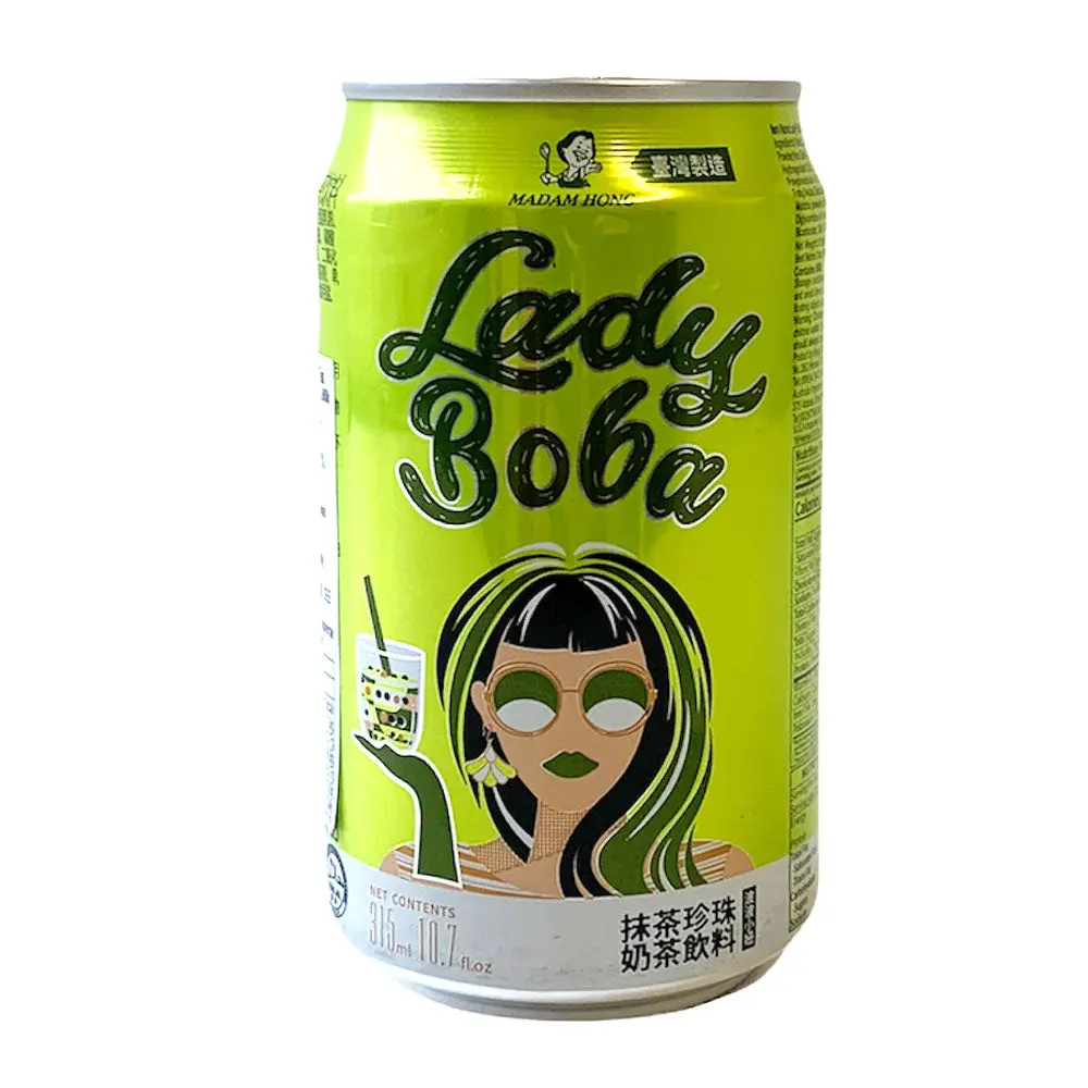 Thé Matcha Bubble Tea 315ML LADY BOBA