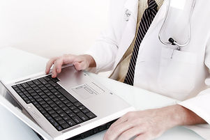 Doctor with Computer