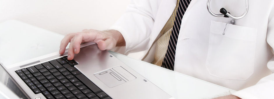 Doctor with Computer