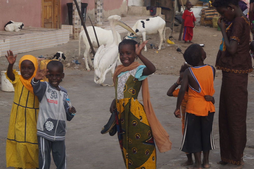 Des enfants croisés sur notre route