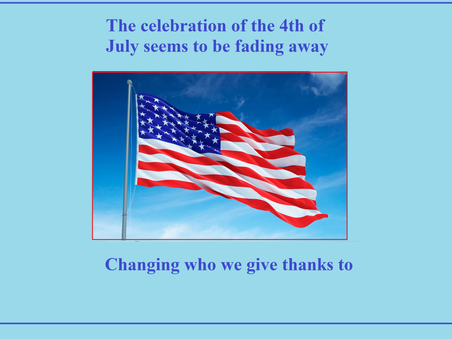 Was this the last 4th of July?