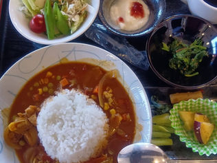 野菜多めのバターチキンカレー