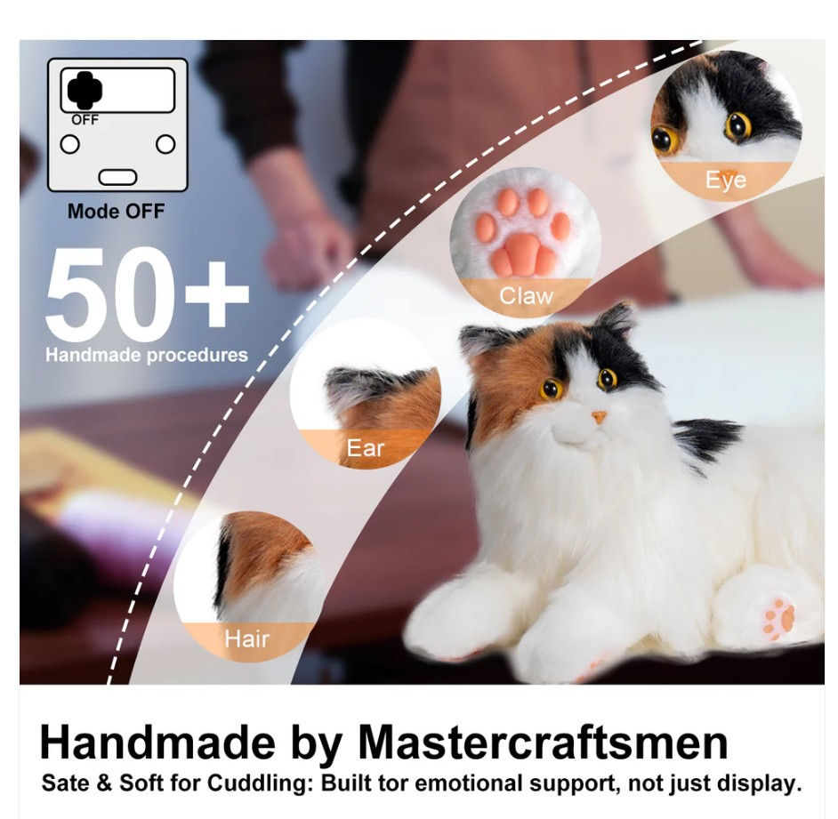 Miniatura: Patches - Breathing Robotic Cat