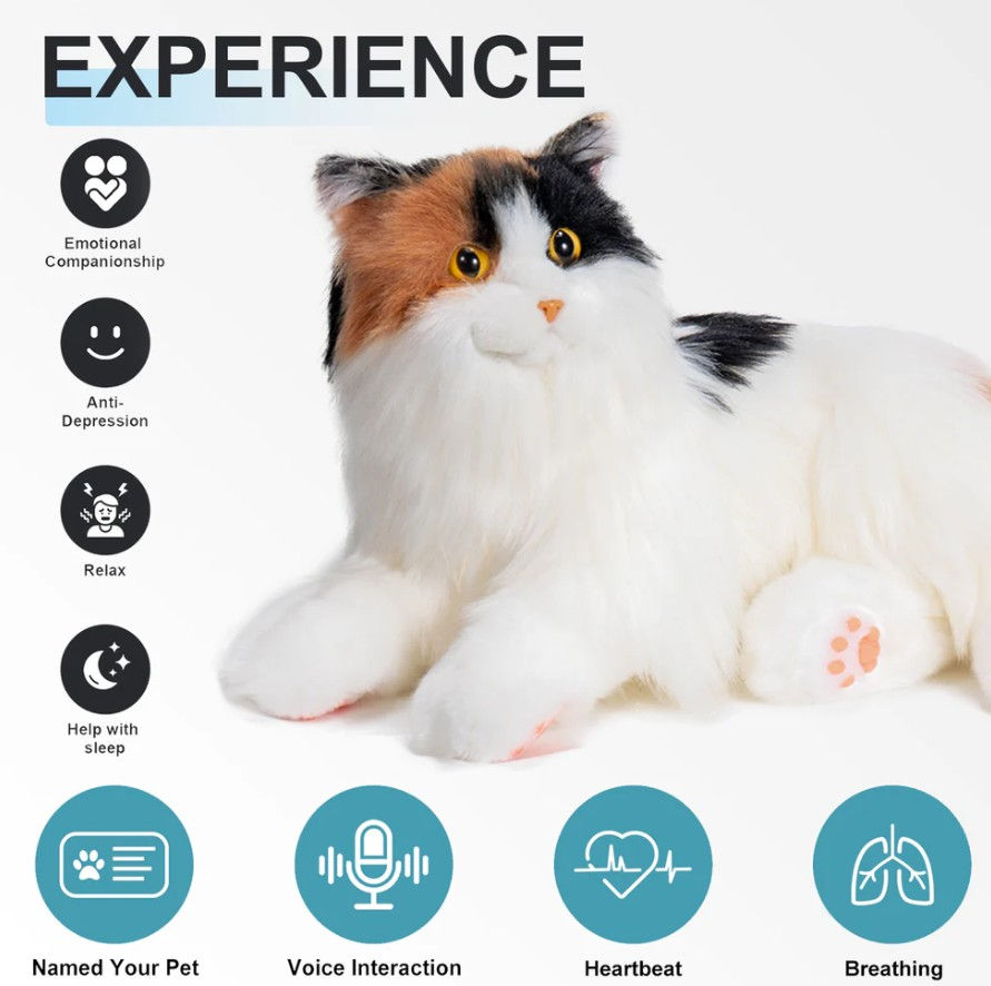 Miniatura: Patches - Breathing Robotic Cat