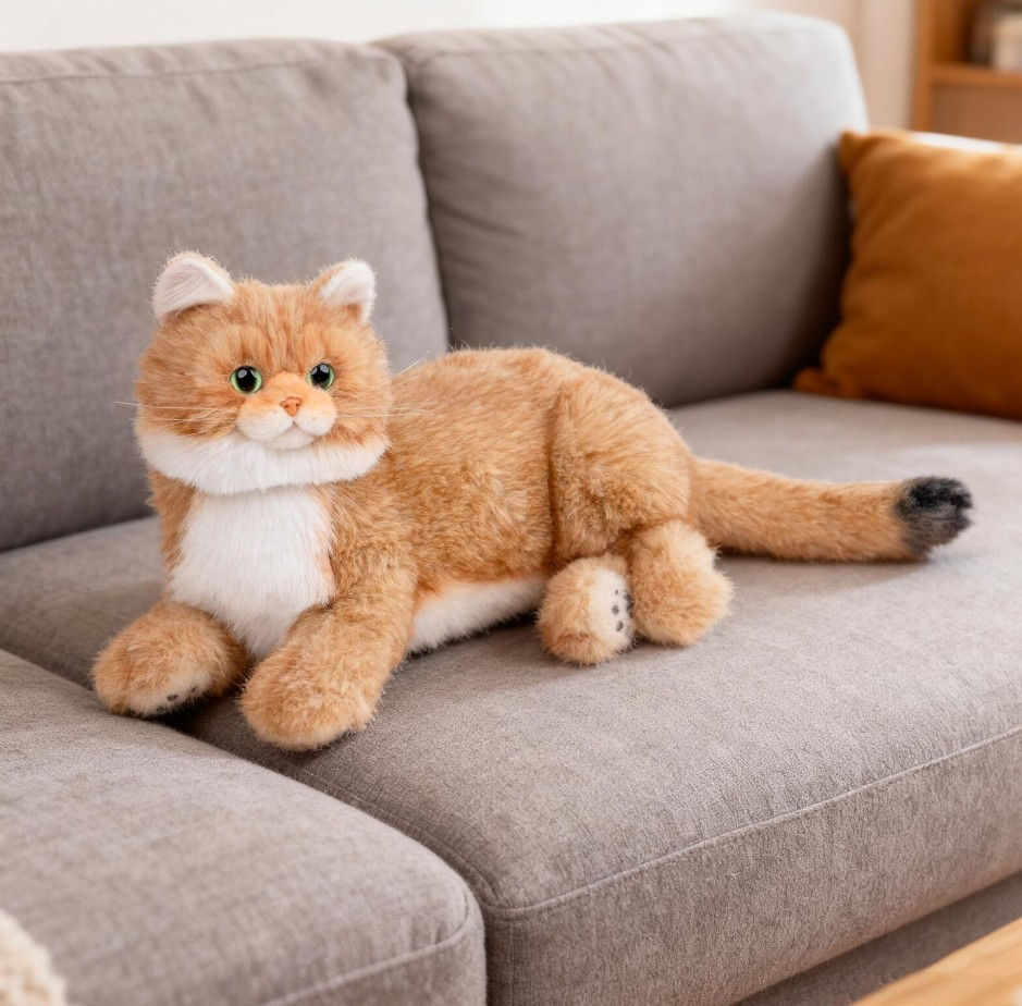 Miniature : Lucy - Breathing British Shorthair Cat