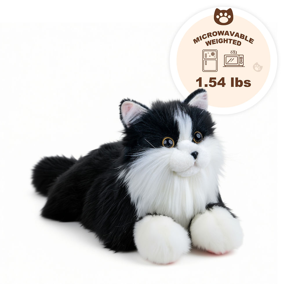 Pikkukuva: Weighted Heated Lifelike Cats