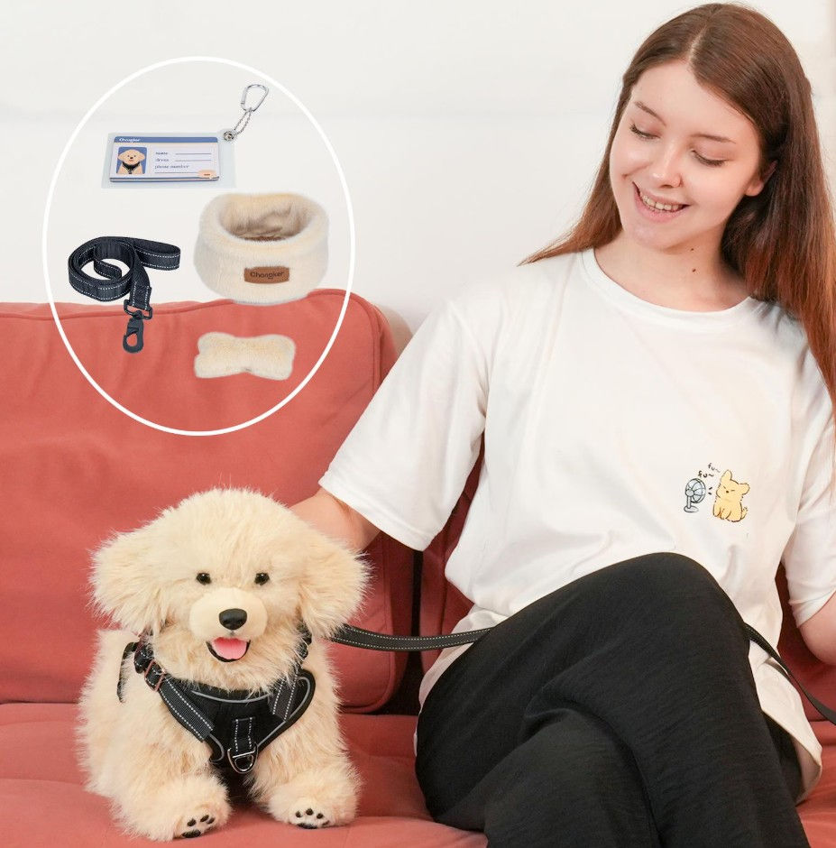 Miniaturebillede: Golden Retriever Plush (Non Robotic)