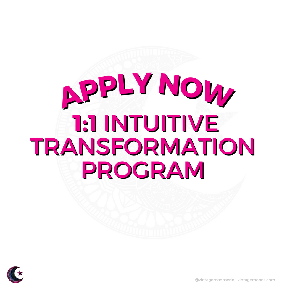 Intuitive Transformation Program with Vintage Moons